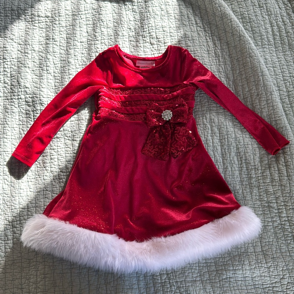 Bonnie Jean 3T Christmas dress worn once